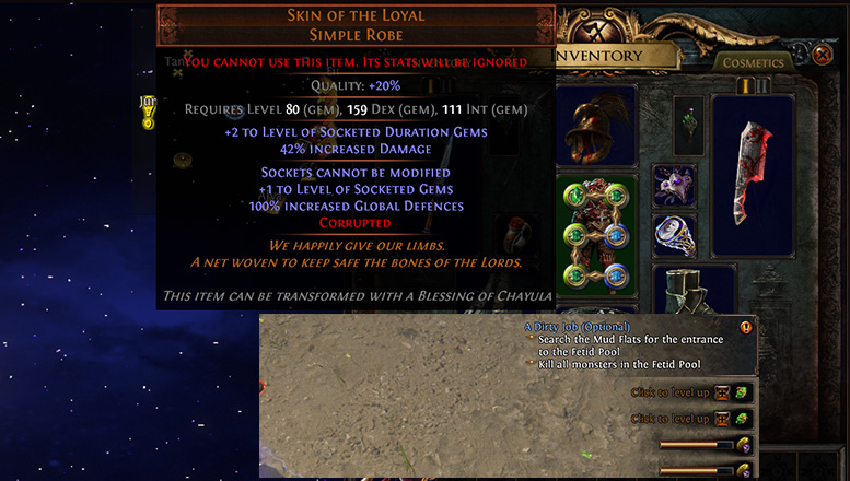 Path of Exile Useful Tips Ignored Gear